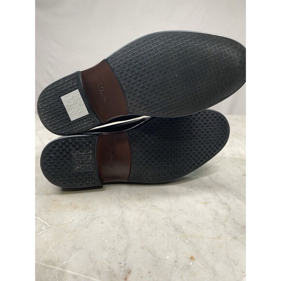 Clarks Collection Paulsen Chukka Boot Men’s 7 Black Leather - Picture 8 of 10